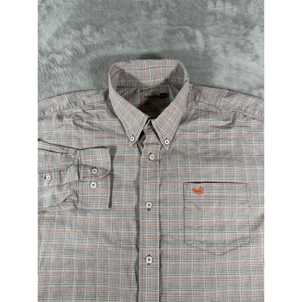 Southern Marsh Shirt Mens XL Long Sleeve Button Down‎ Preppy